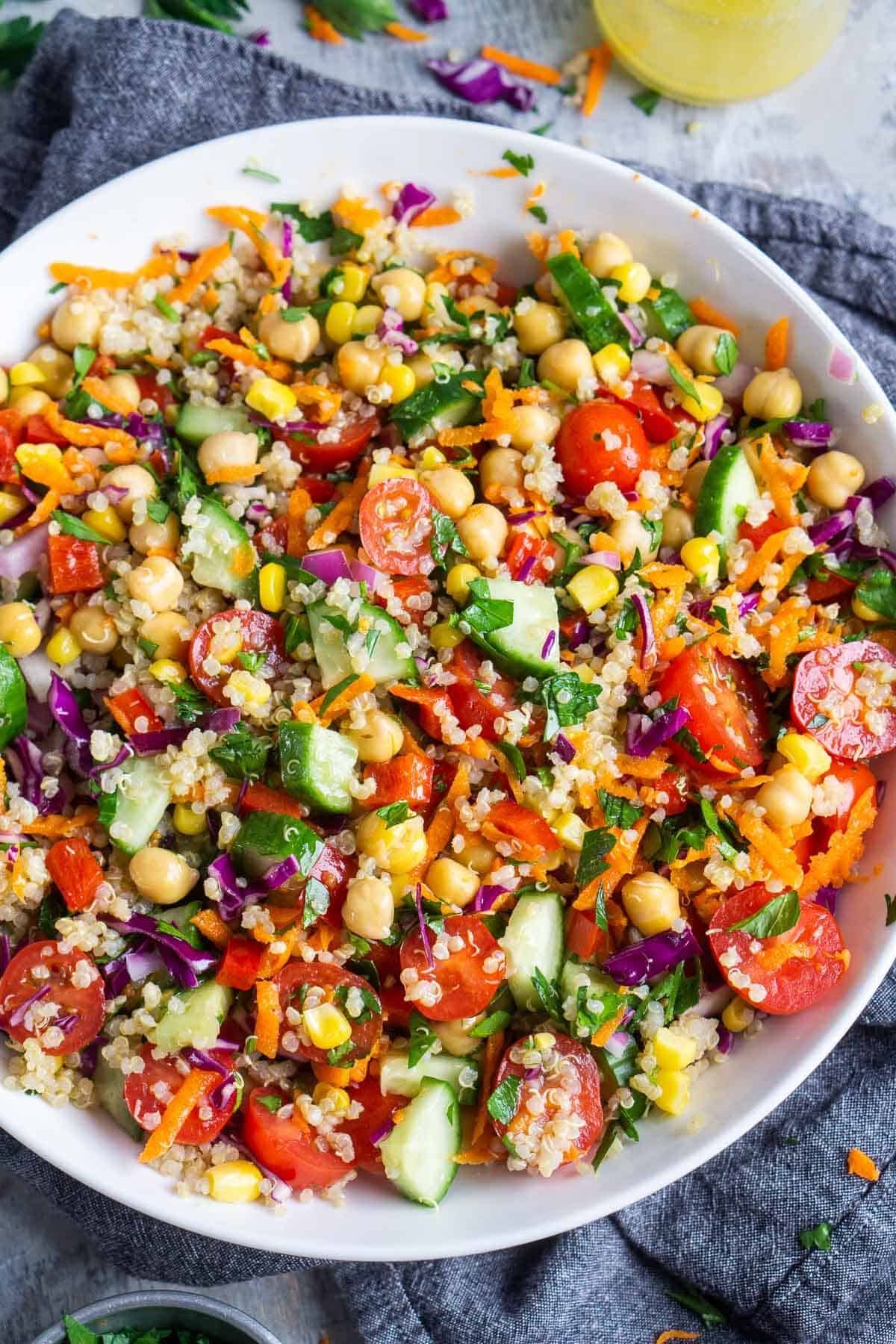 Visible Light Quinoa Salad