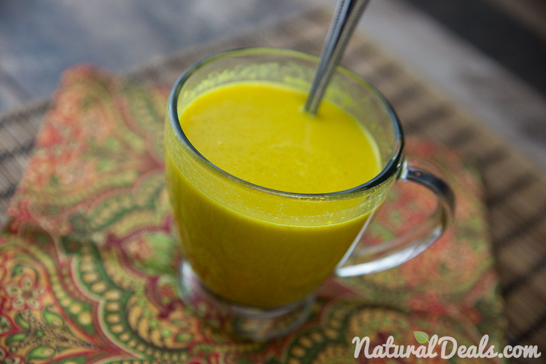 Golden Turmeric Tonic with Coconut Milk