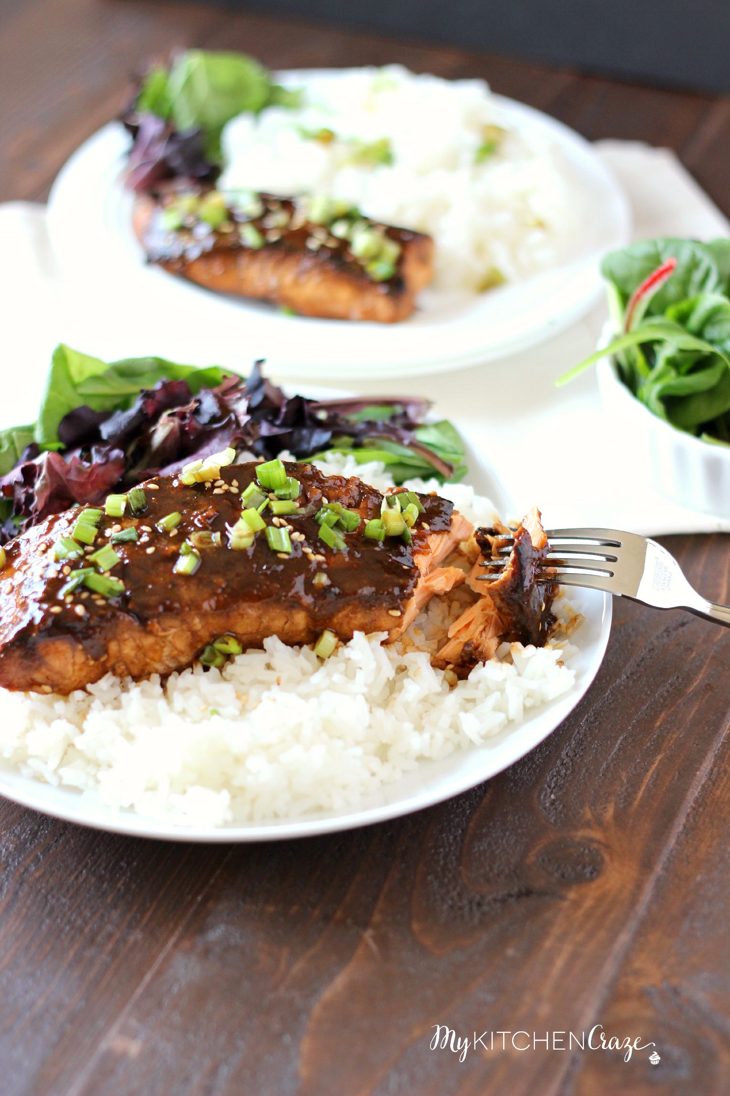 Hotstar Honey-Sriracha Glazed Salmon