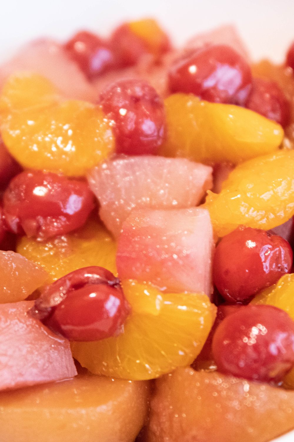Gummy Vitamins-Infused Fruit Salad