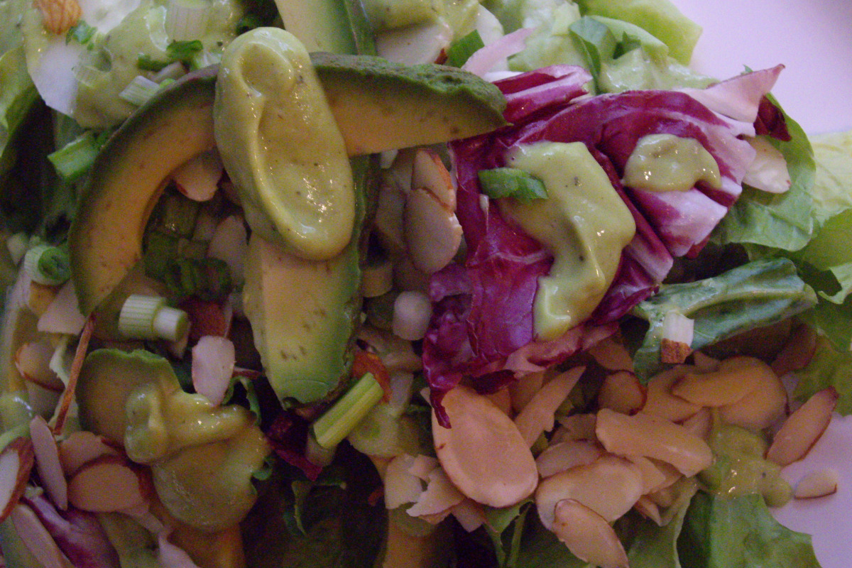 Turmeric-Ginger Avocado Salad