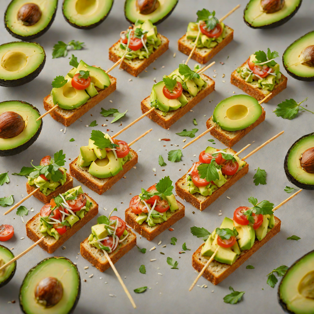 Meme-ified Avocado Toast Skewers