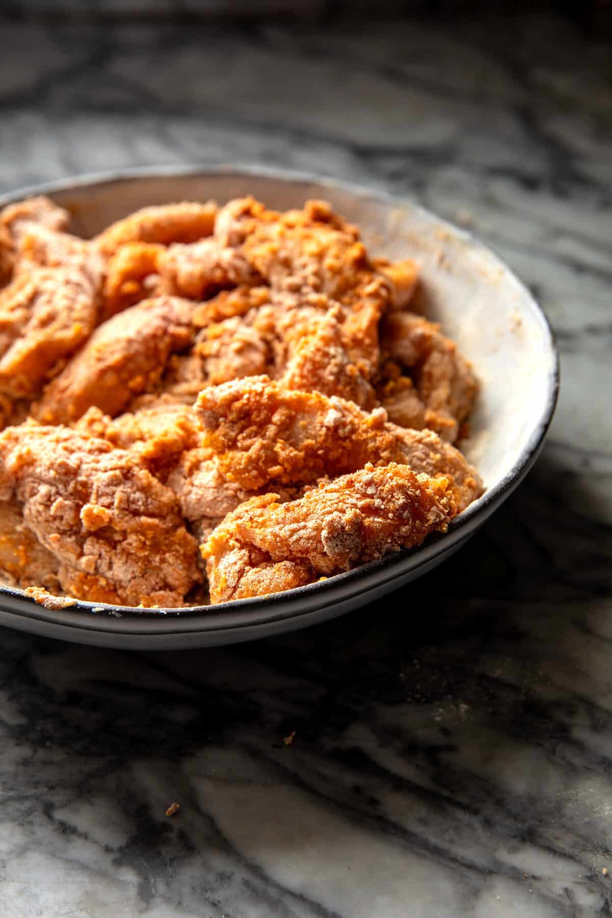Some-what Spicy Chicken Tenders with Fun Dip