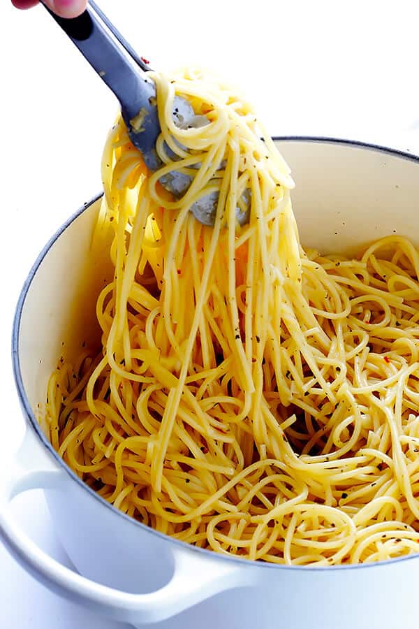 Best Garlic Spaghetti
