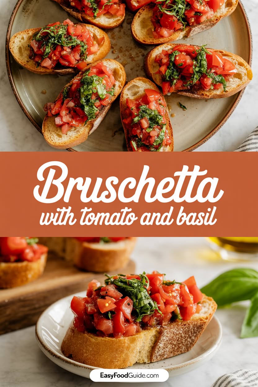 Tomato-Basil Bruschetta