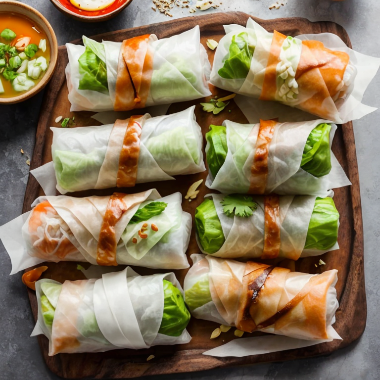True-to-Source Vietnamese Fresh Spring Rolls
