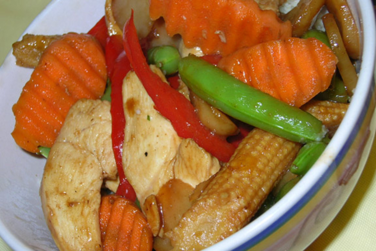 Honey-Ginger Chicken Stir-Fry