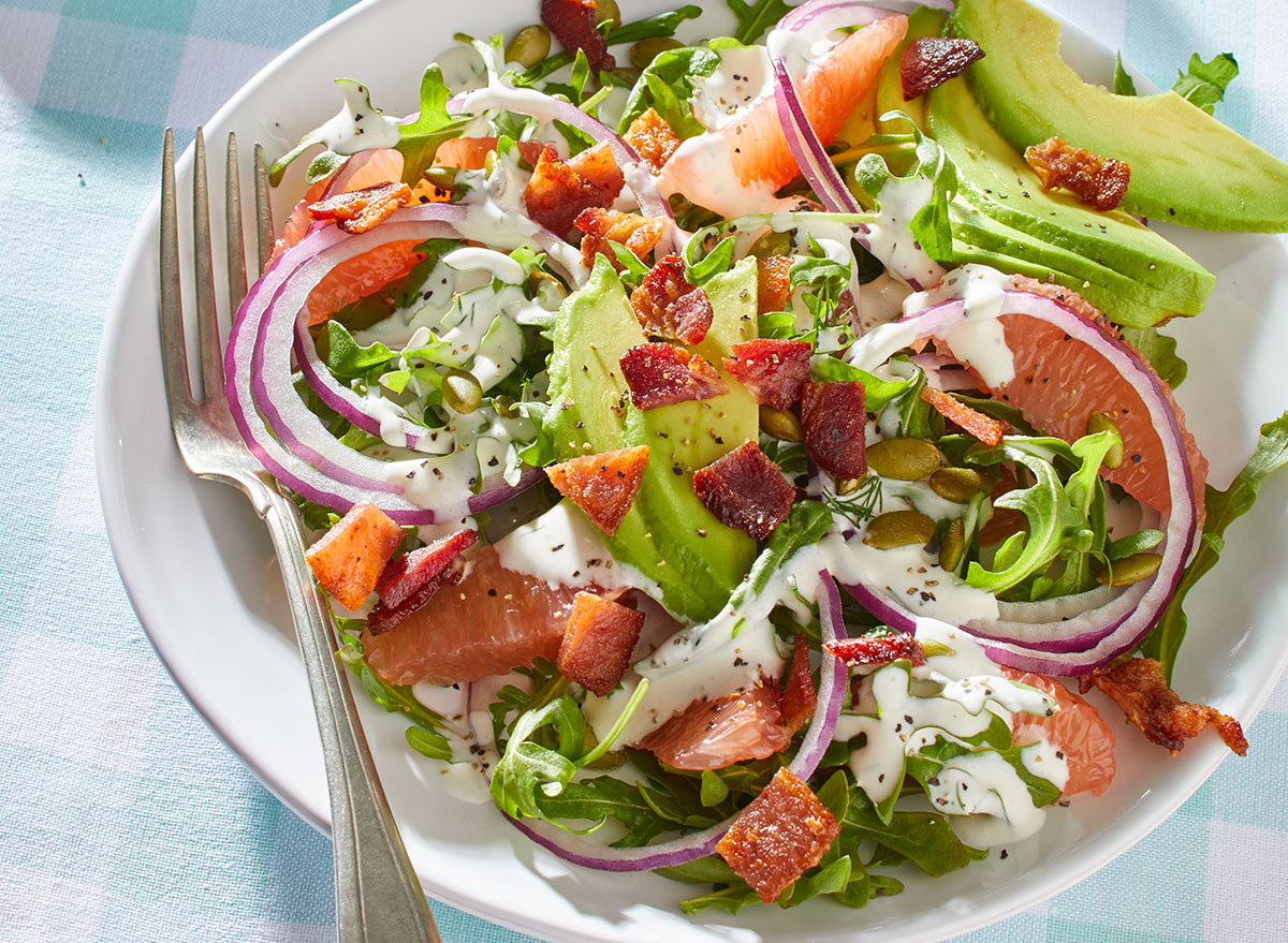 Aperol & Grapefruit Salad with Arugula