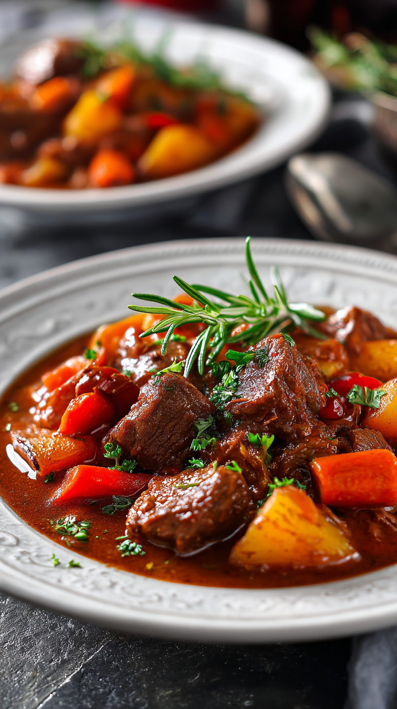 Cauliflower-Infused Keto Beef Stew