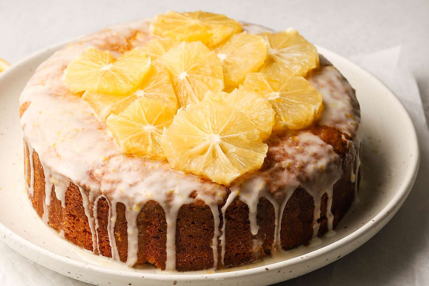 Masa Cake with Citrus-Infused Chicken