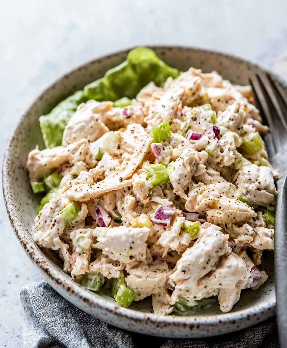 Herb-Crusted Chicken Salad
