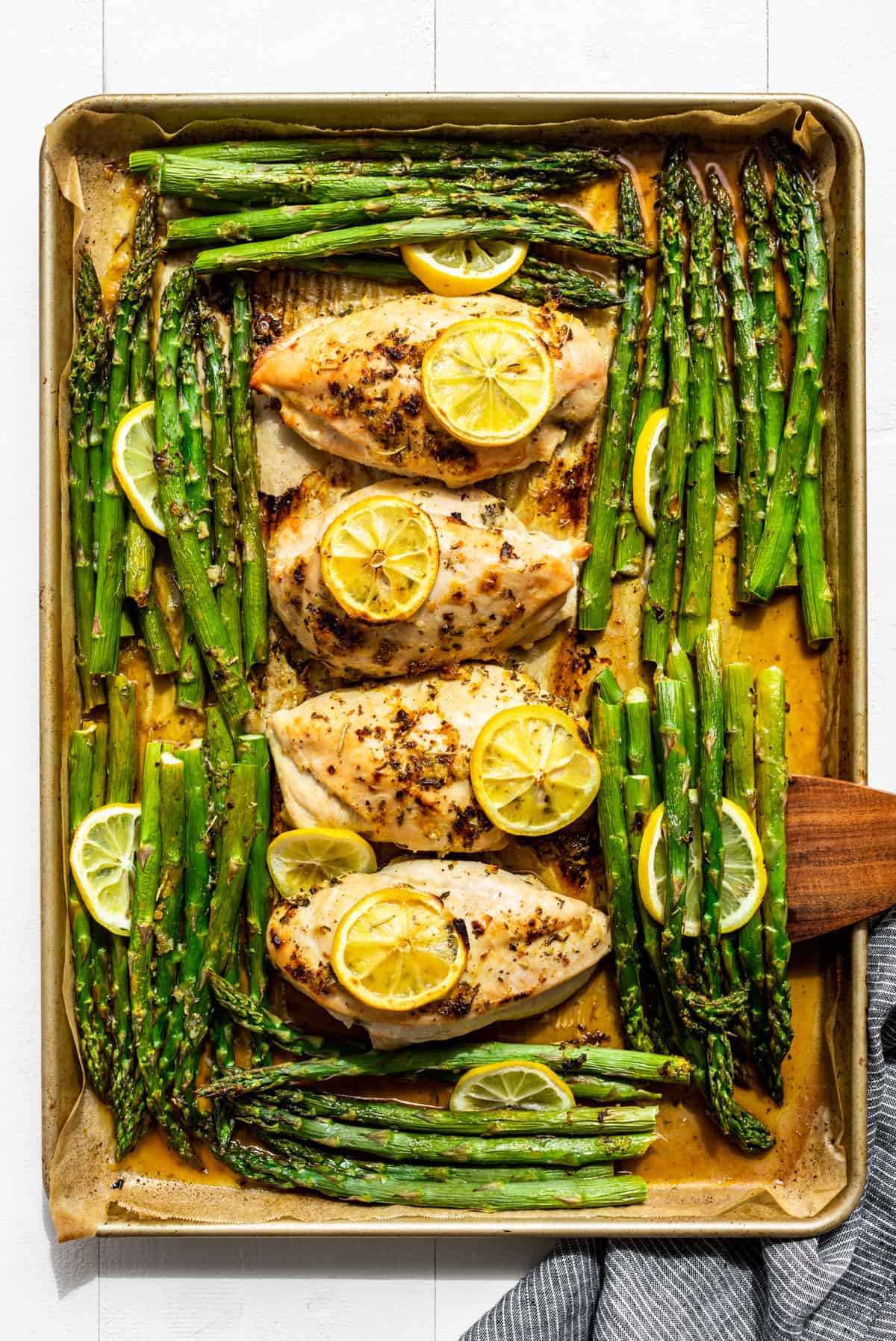 Energizing Lemon-Dill Chicken and Asparagus Sheet Pan