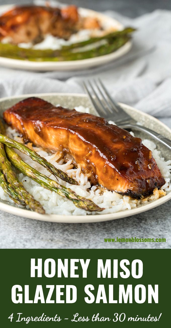 Honey-Glazed Salmon with Miso-Infused Rice