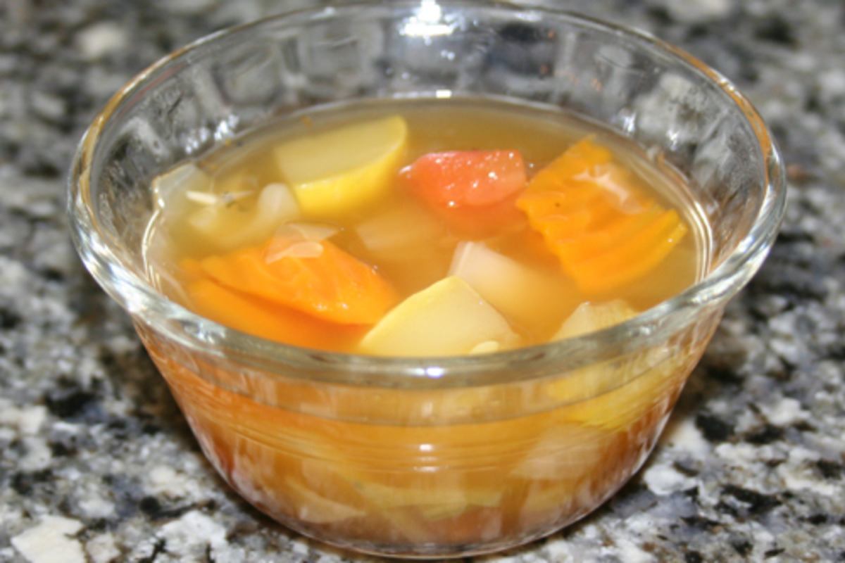 Low-Calorie Root Vegetable & Herb Soup
