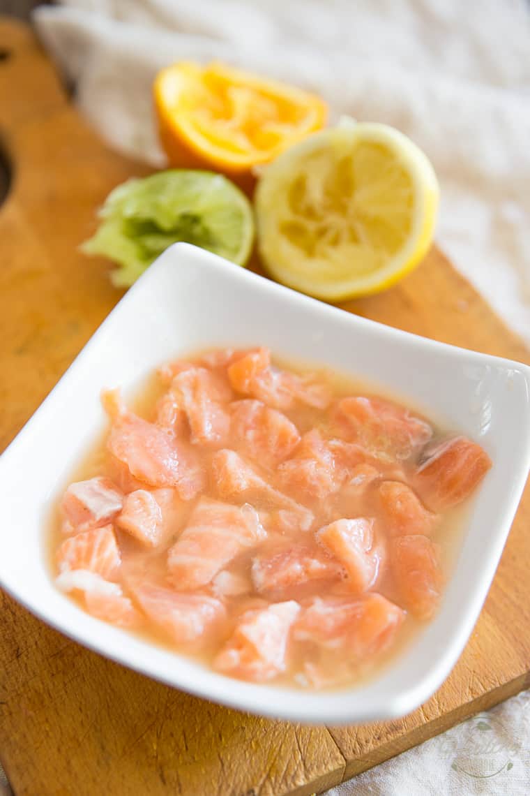 Citrus-Cured Fish Ceviche with Avocado