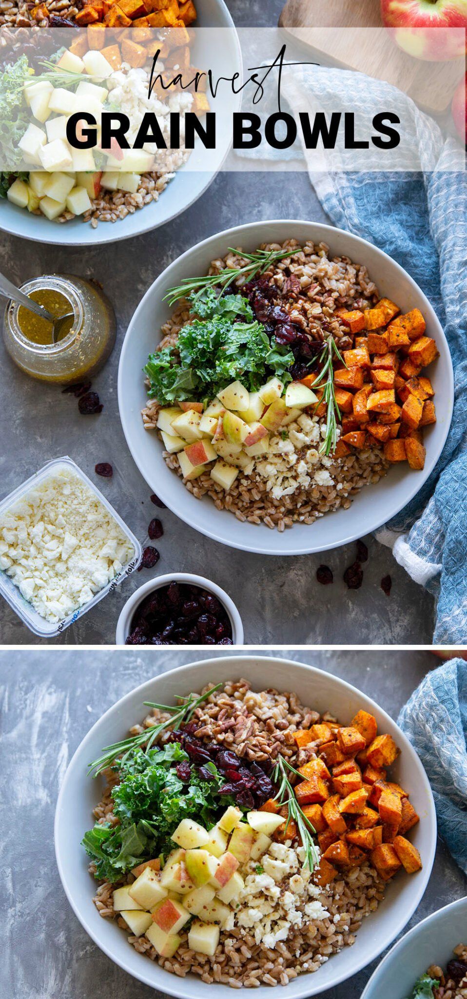 Sunrise Harvest Grain Bowl with Citrus Vinaigrette