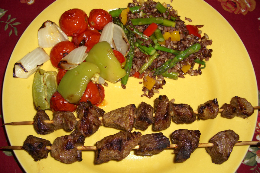 Herb-Infused Lamb Kebabs