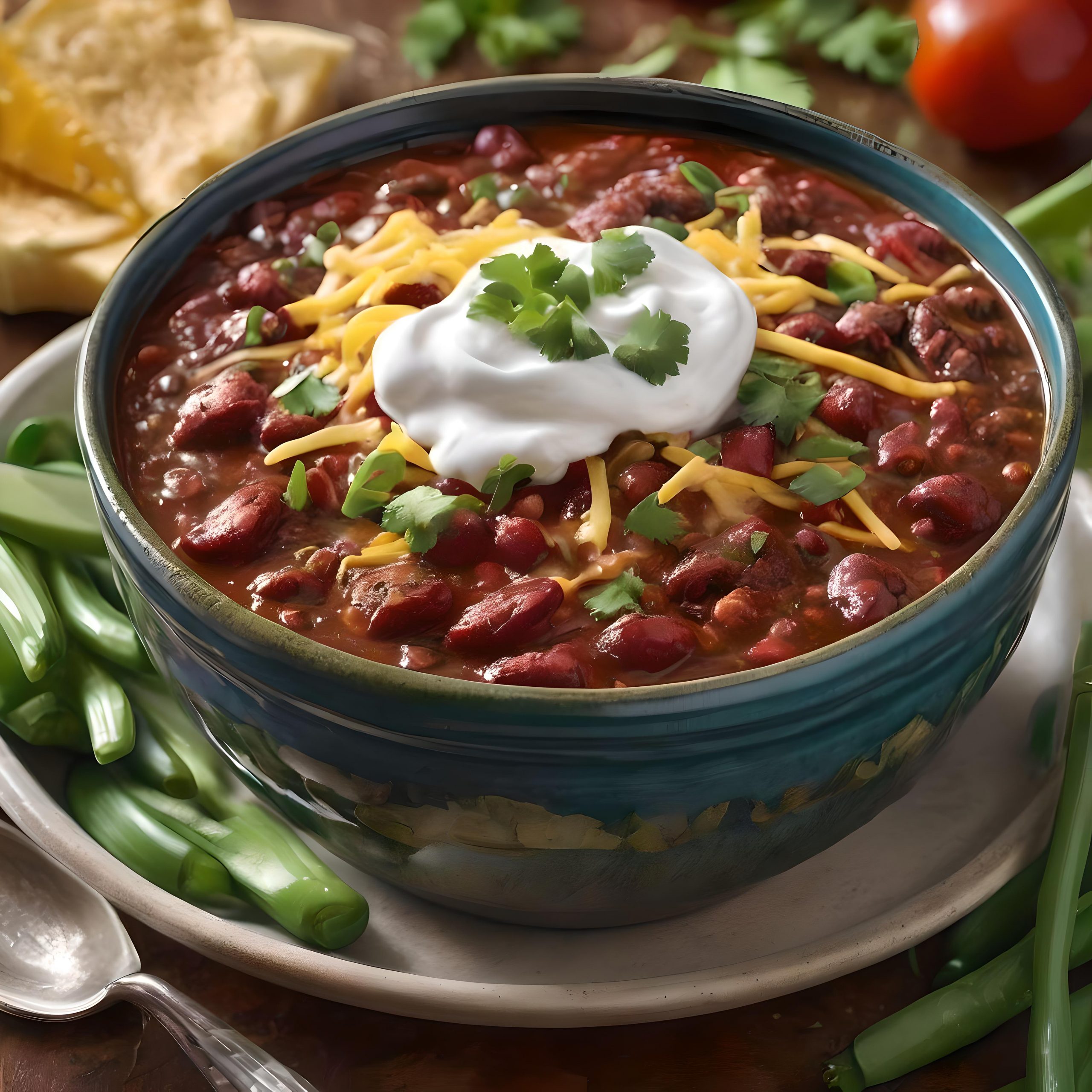 Smoky Chipotle Vegetable Chili