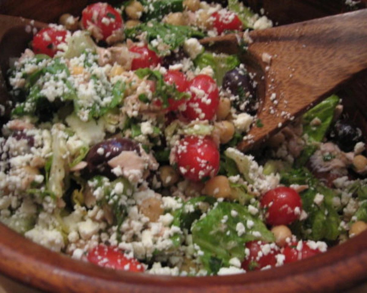 Authentic Greek Lemon-Herb Chicken Salad