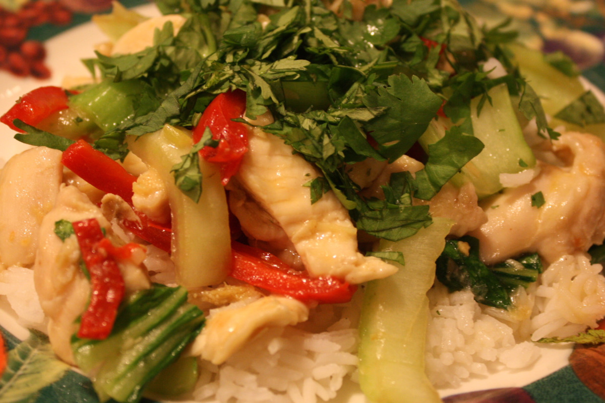 Lemongrass Ginger Chicken Stir-Fry