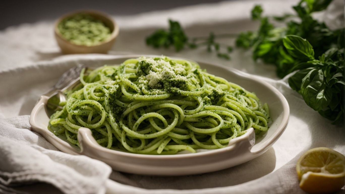 Authentic Pesto Genovese with Fresh Pasta