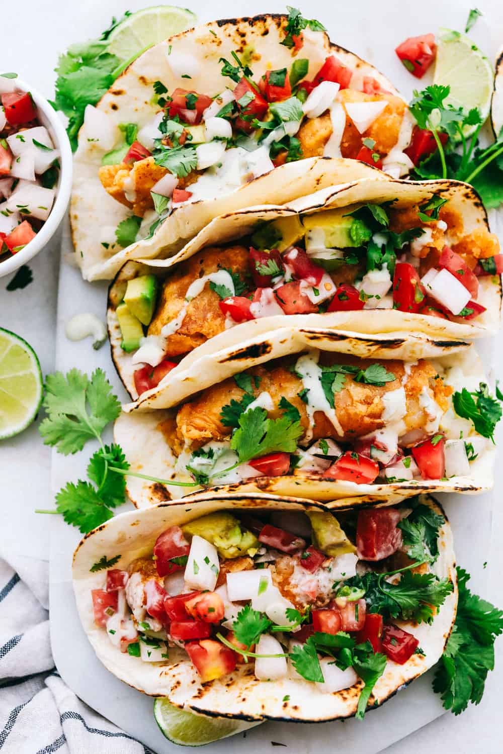 Bay City Beachside Fish Tacos
