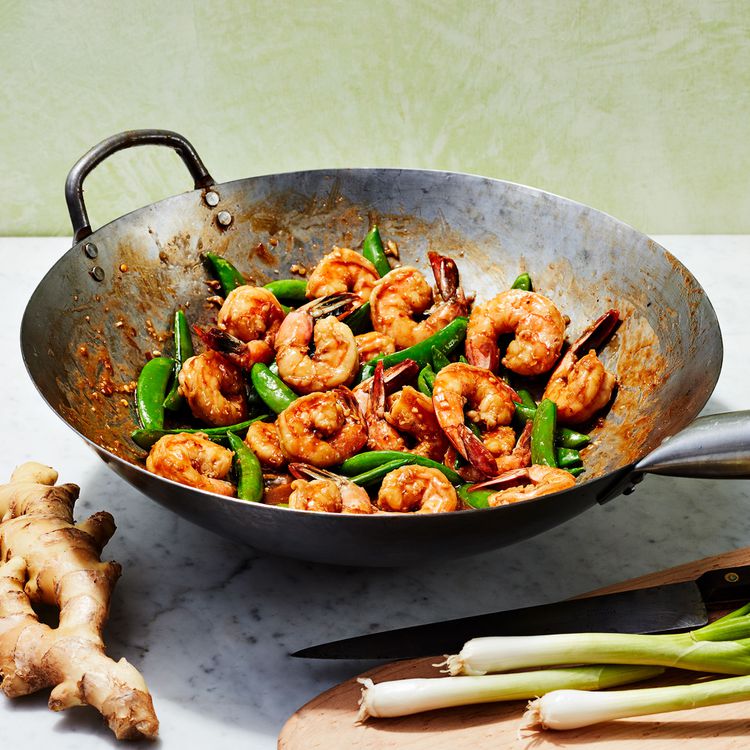 Zinc-Boosting Shrimp with Pumpkin Seed Crust