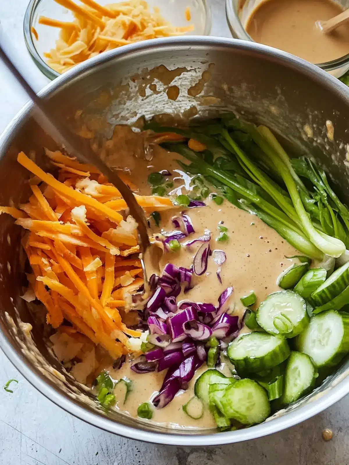 Miso-Ginger Vinaigrette for Green Salad