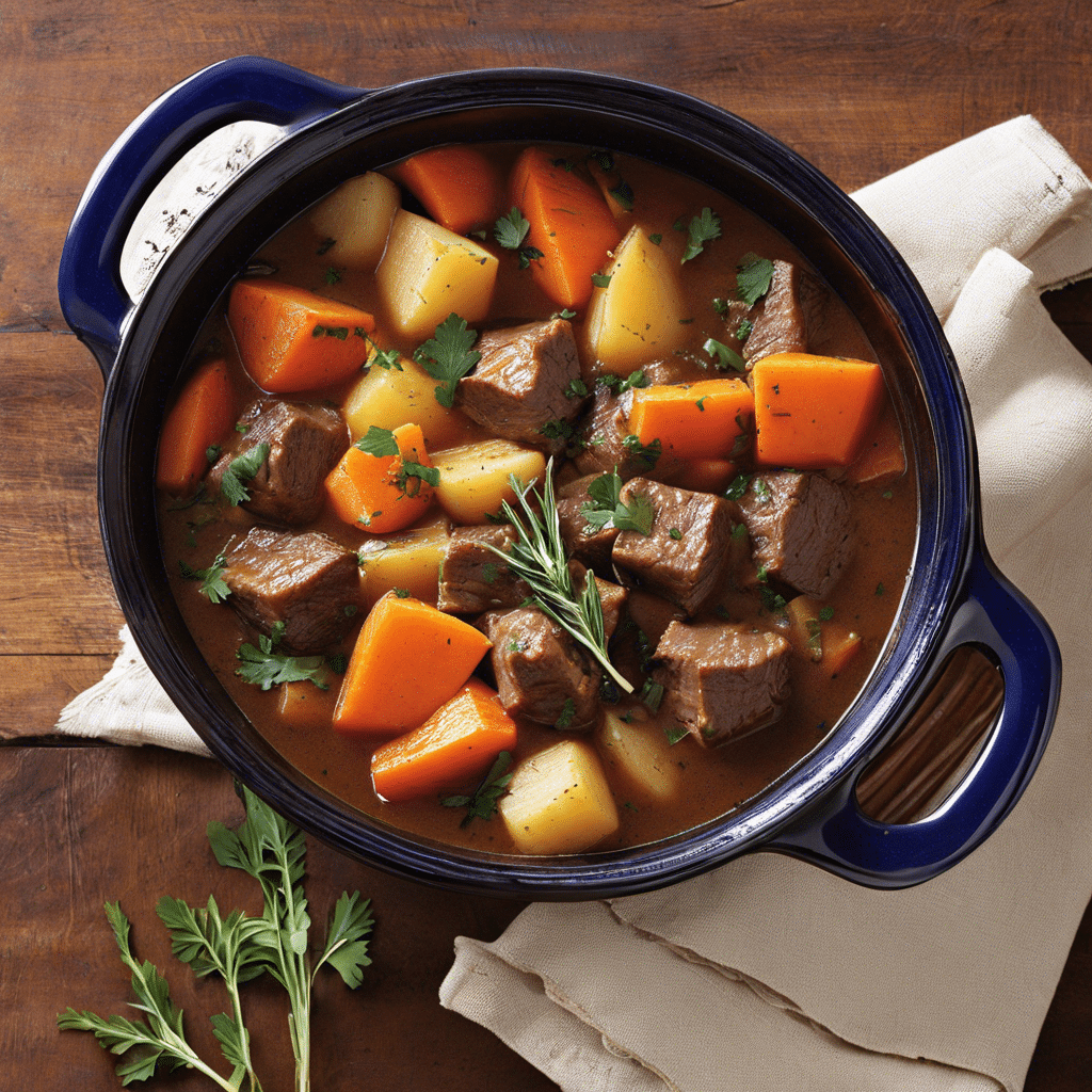 Hearty Beef and Root Vegetable Stew