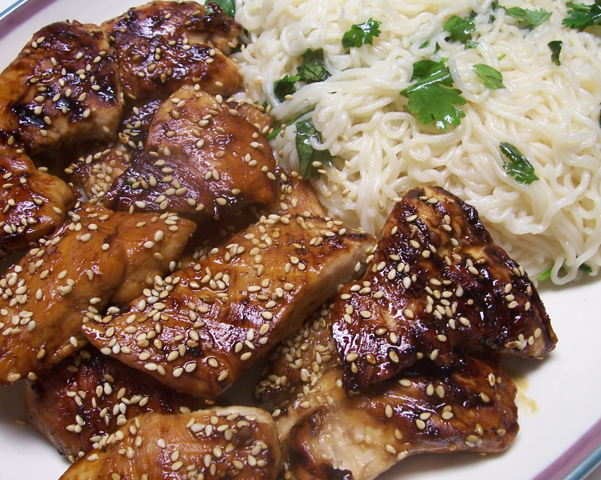 Honey-Glazed Teriyaki Chicken