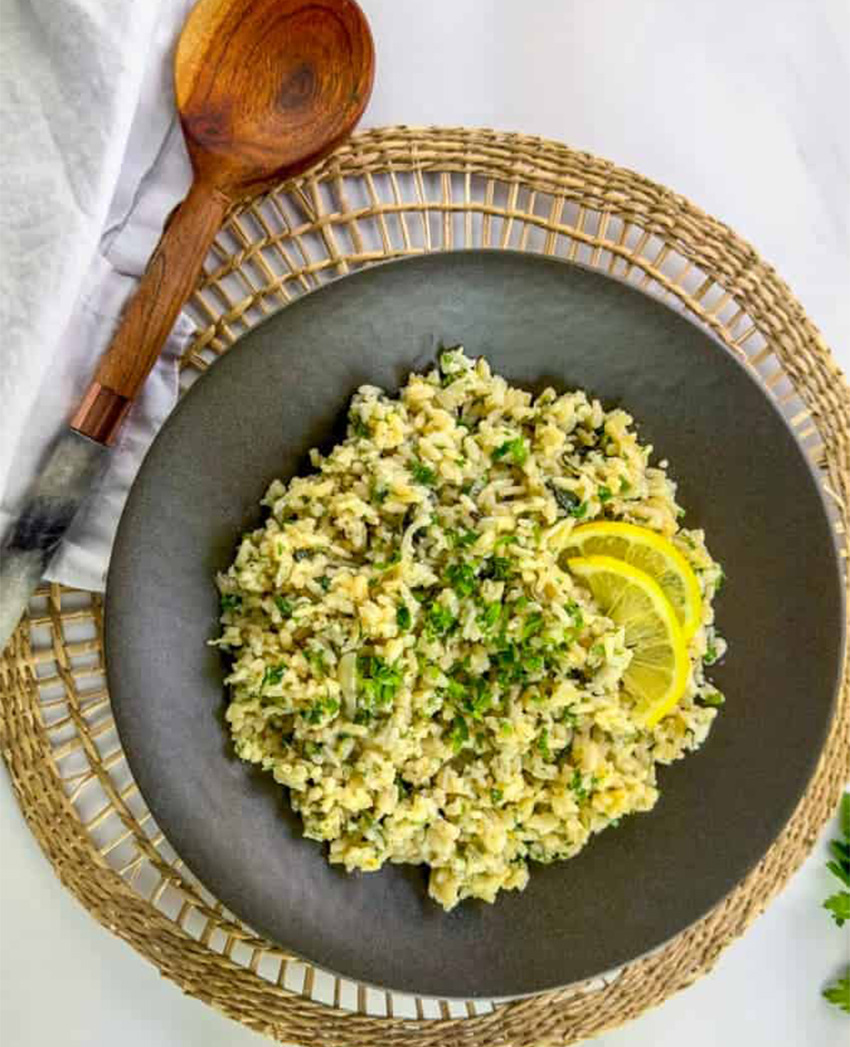 Registry-Style Hidden Herb Risotto