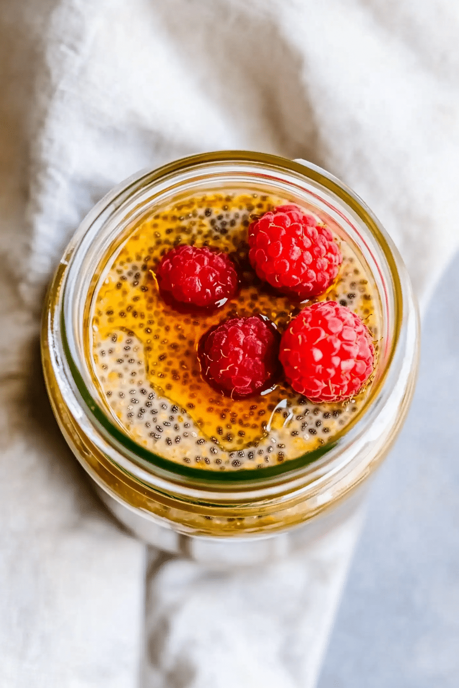 Berry-Almond Overnight Oats with Chia