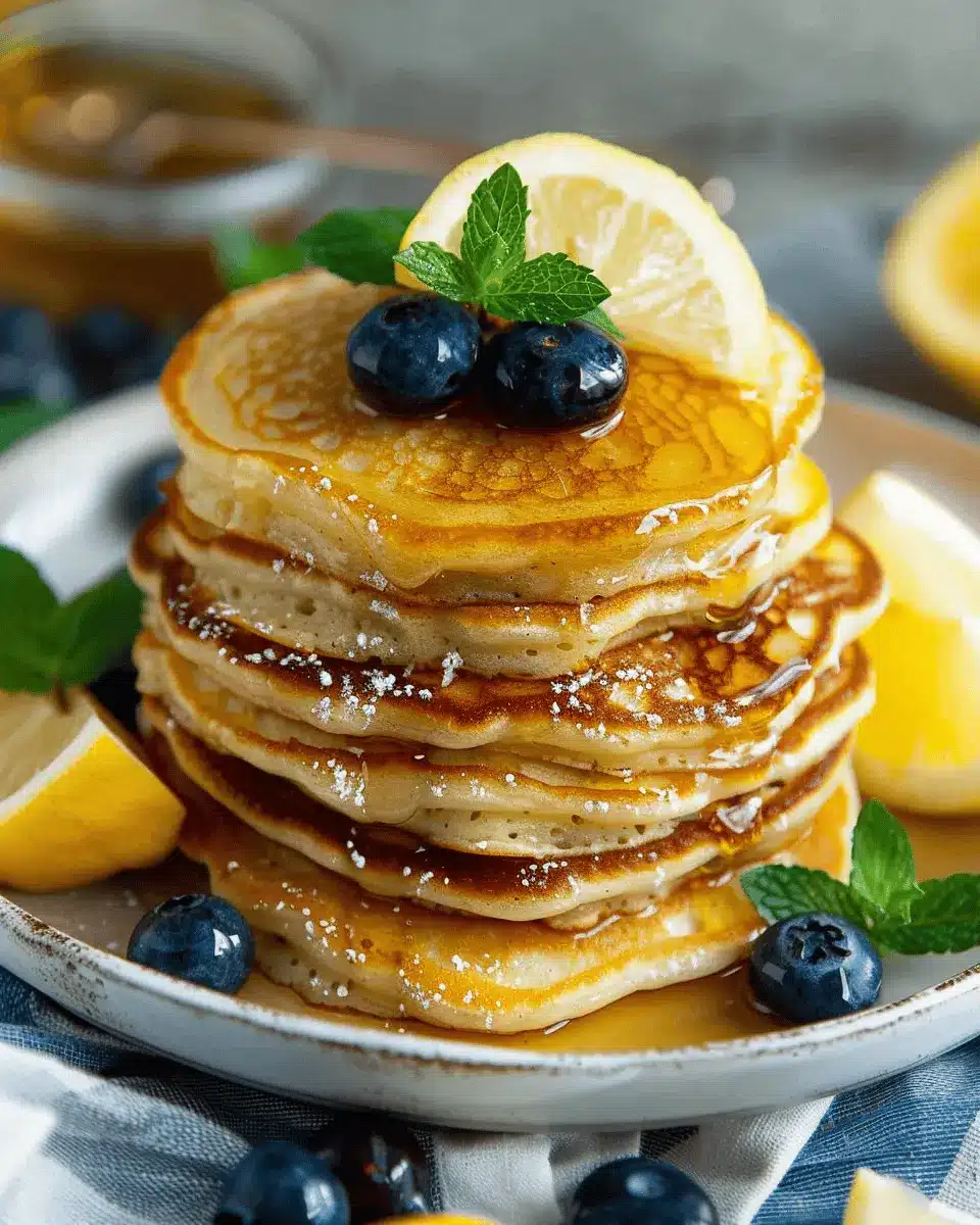 Aim & Ignite Lemon Ricotta Pancakes