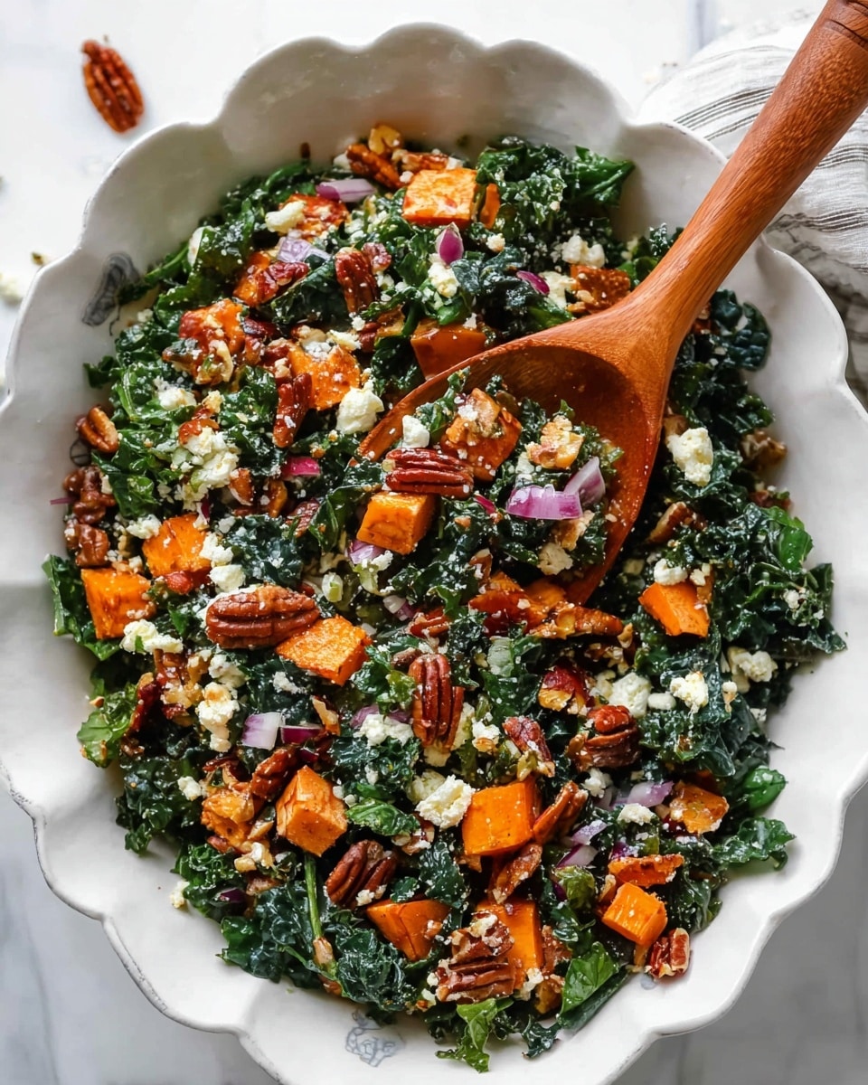 Skin-Glow Sweet Potato & Kale Salad