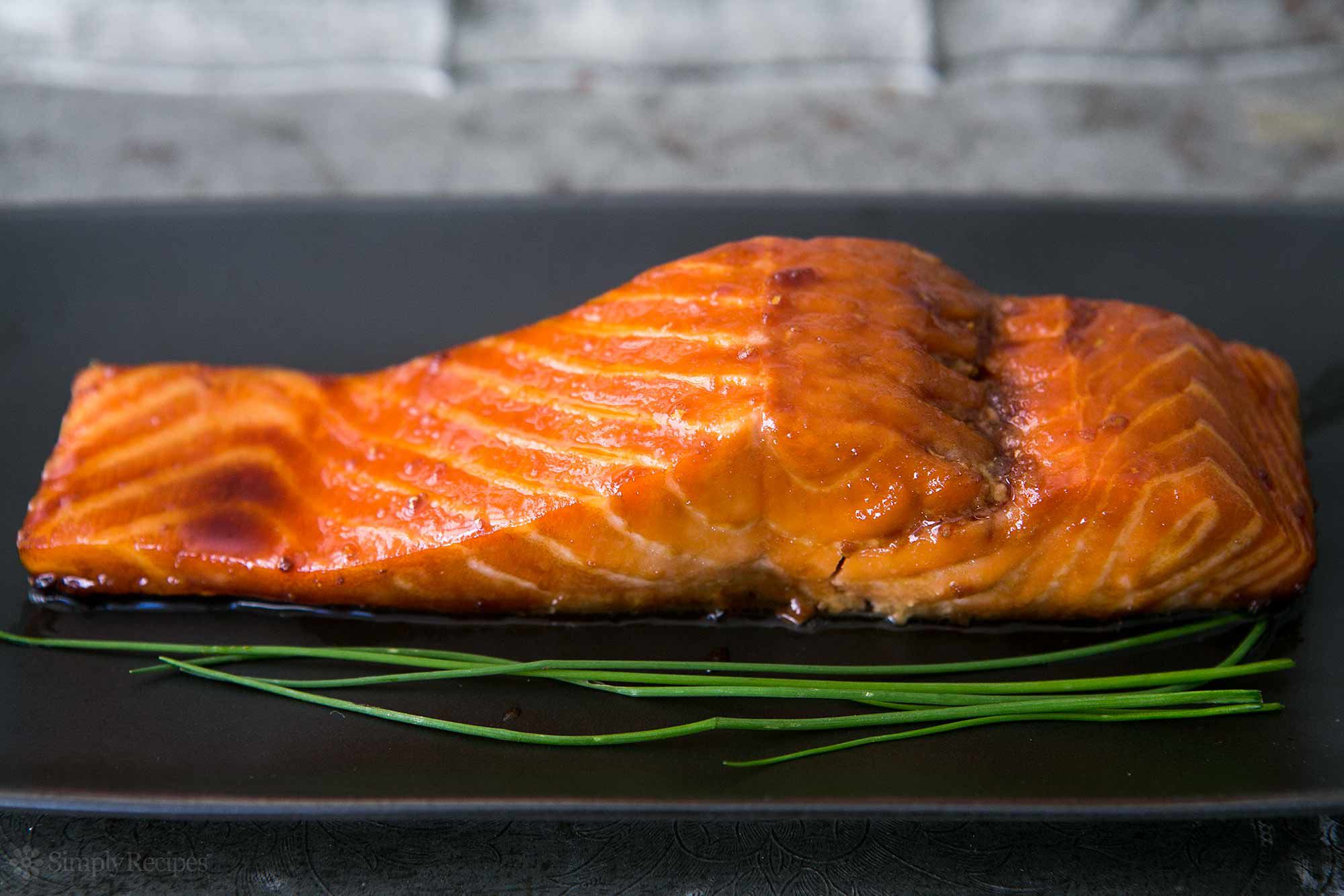 Sake-Marinated Miso-Glazed Salmon with Ginger