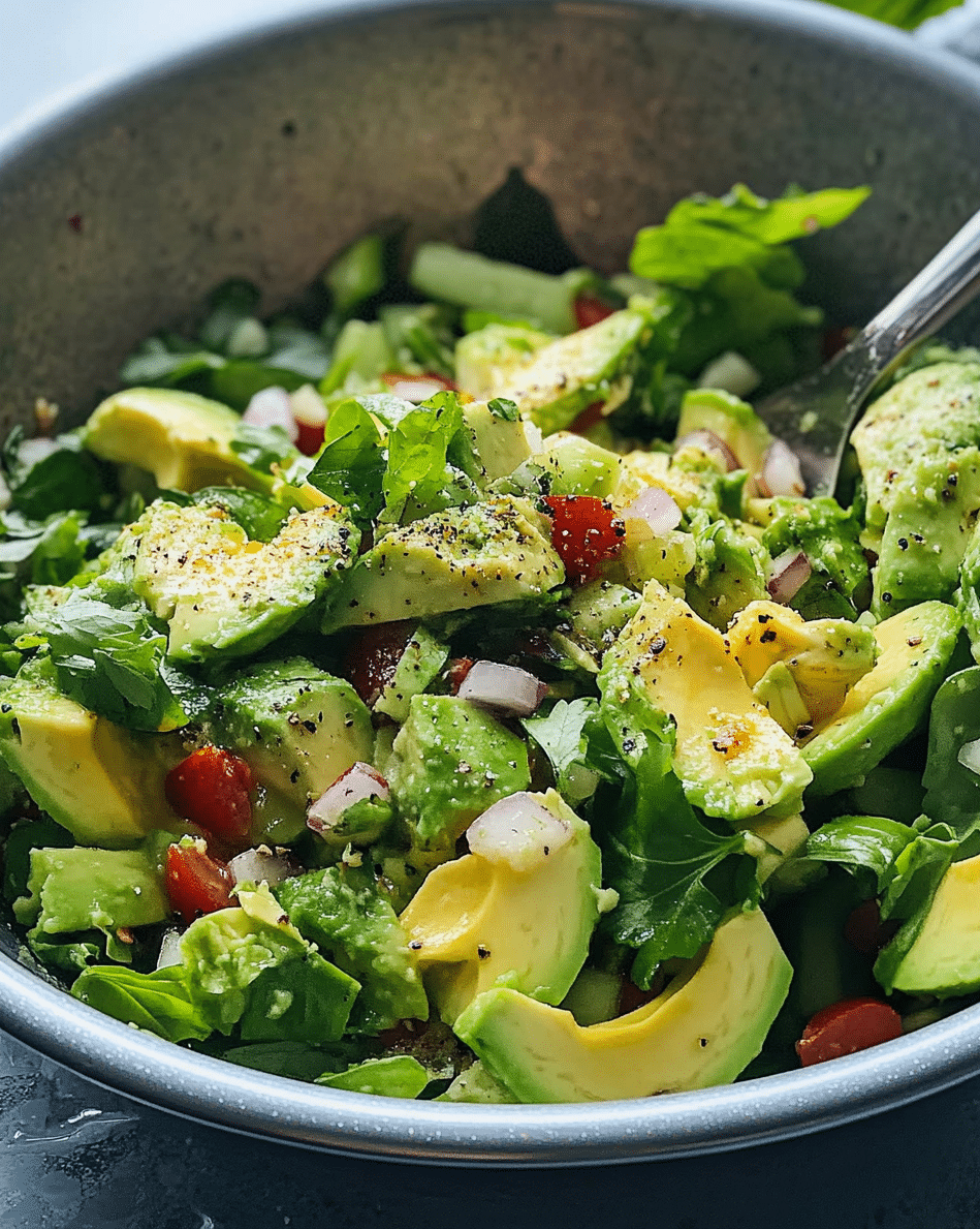 Nurse's Delight Avocado Salad