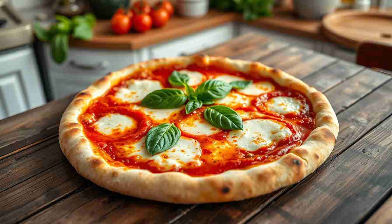 Authentic Italian Margherita Pizza