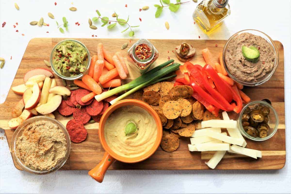 Best of Friends Veggie Dip Platter