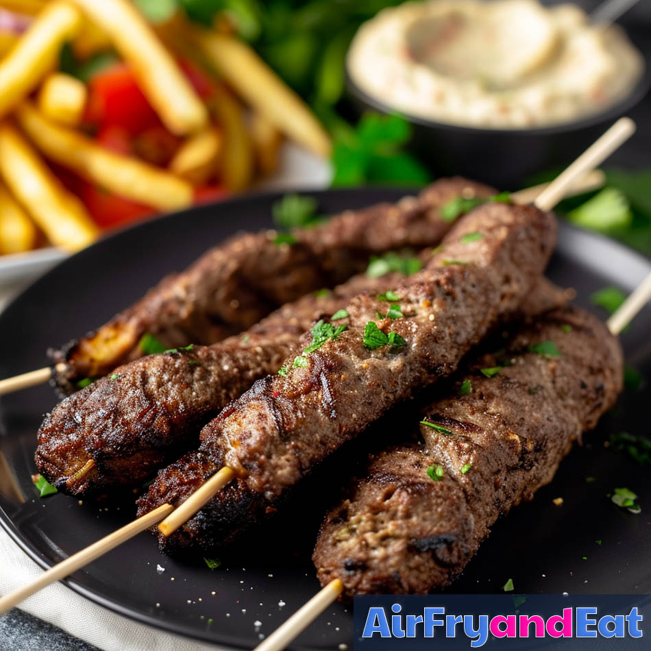 Middle Eastern Lamb Kebabs with Yogurt Sauce