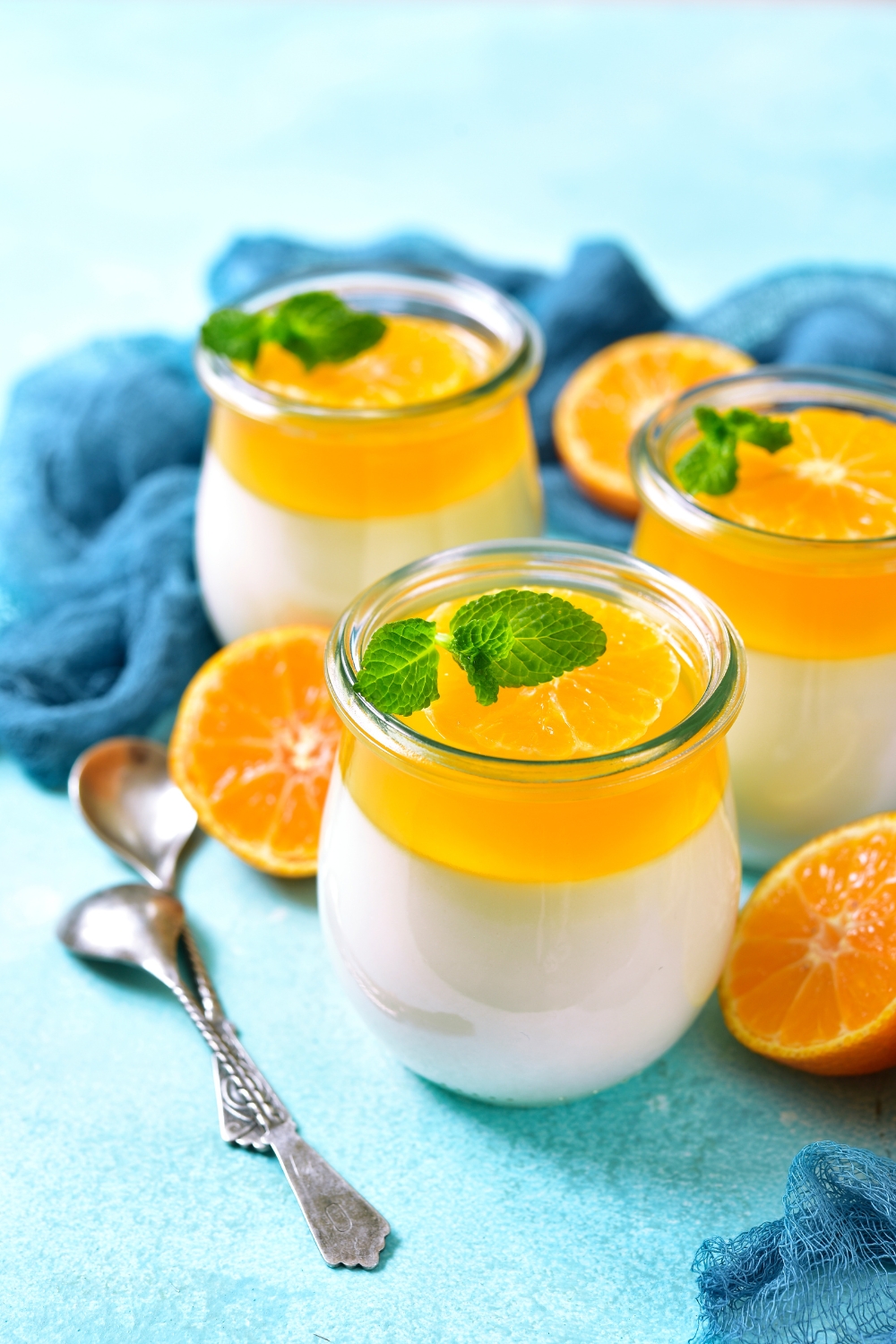 Aperol-Orange Panna Cotta with Citrus Compote