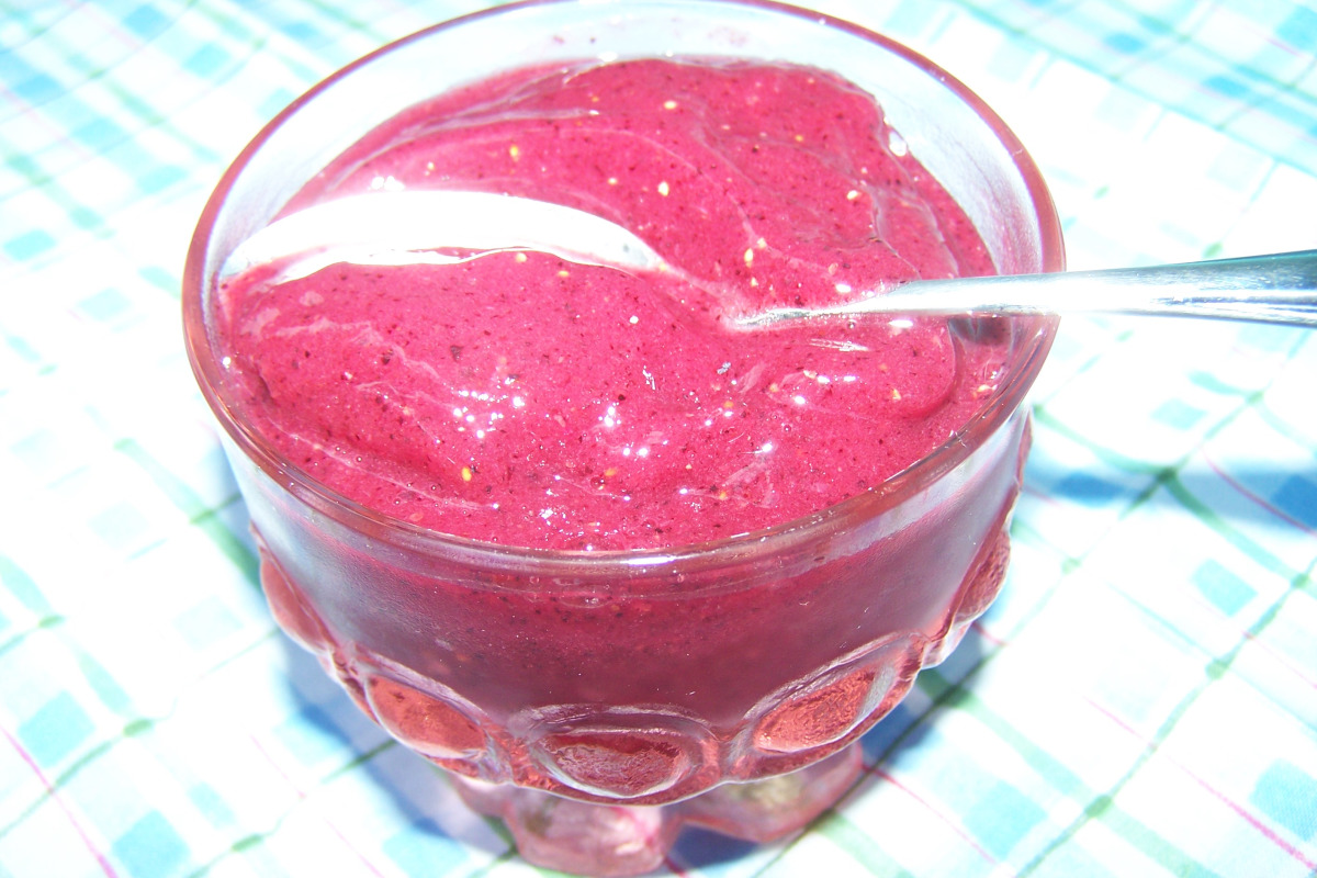 Citrus-Infused Fresh Berry Sorbet