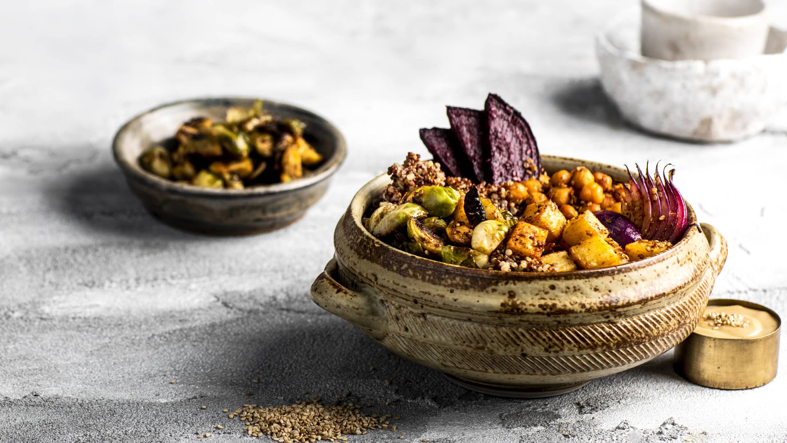 Best-Ever Roasted Vegetable Bowl with Tahini Dressing