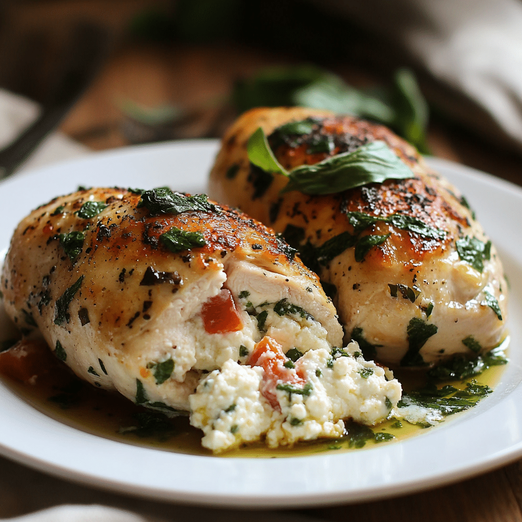 Giggle-Inducing Lemon Ricotta Stuffed Chicken Breast