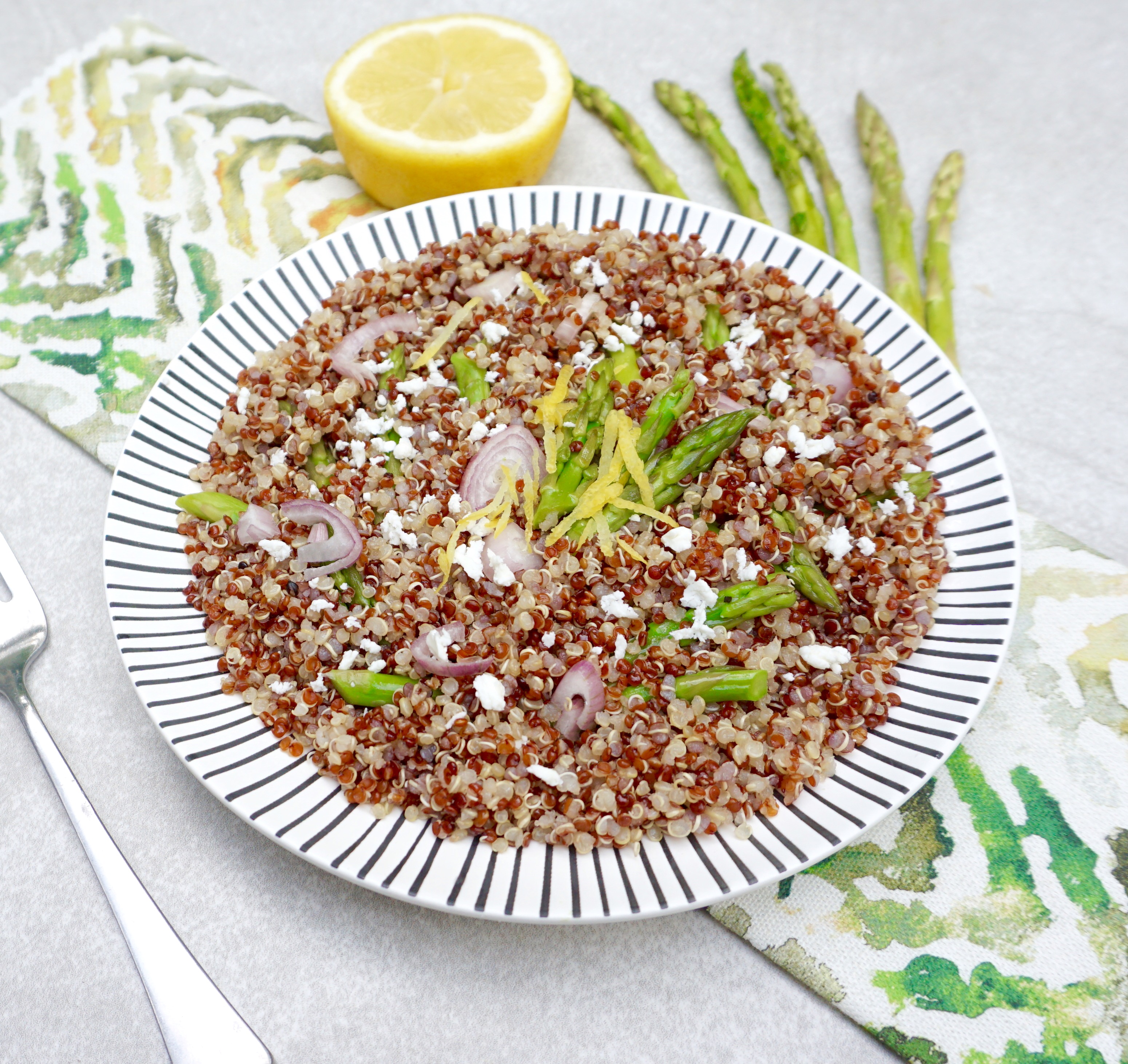 Sunbeam Asparagus & Lemon Quinoa Bowls
