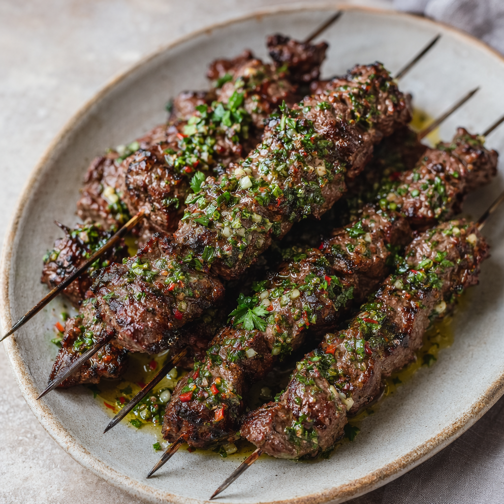 Argentine Chimichurri Skewers