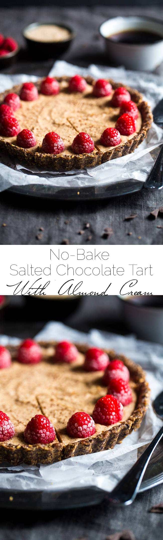 No-Bake Chocolate Almond Tart