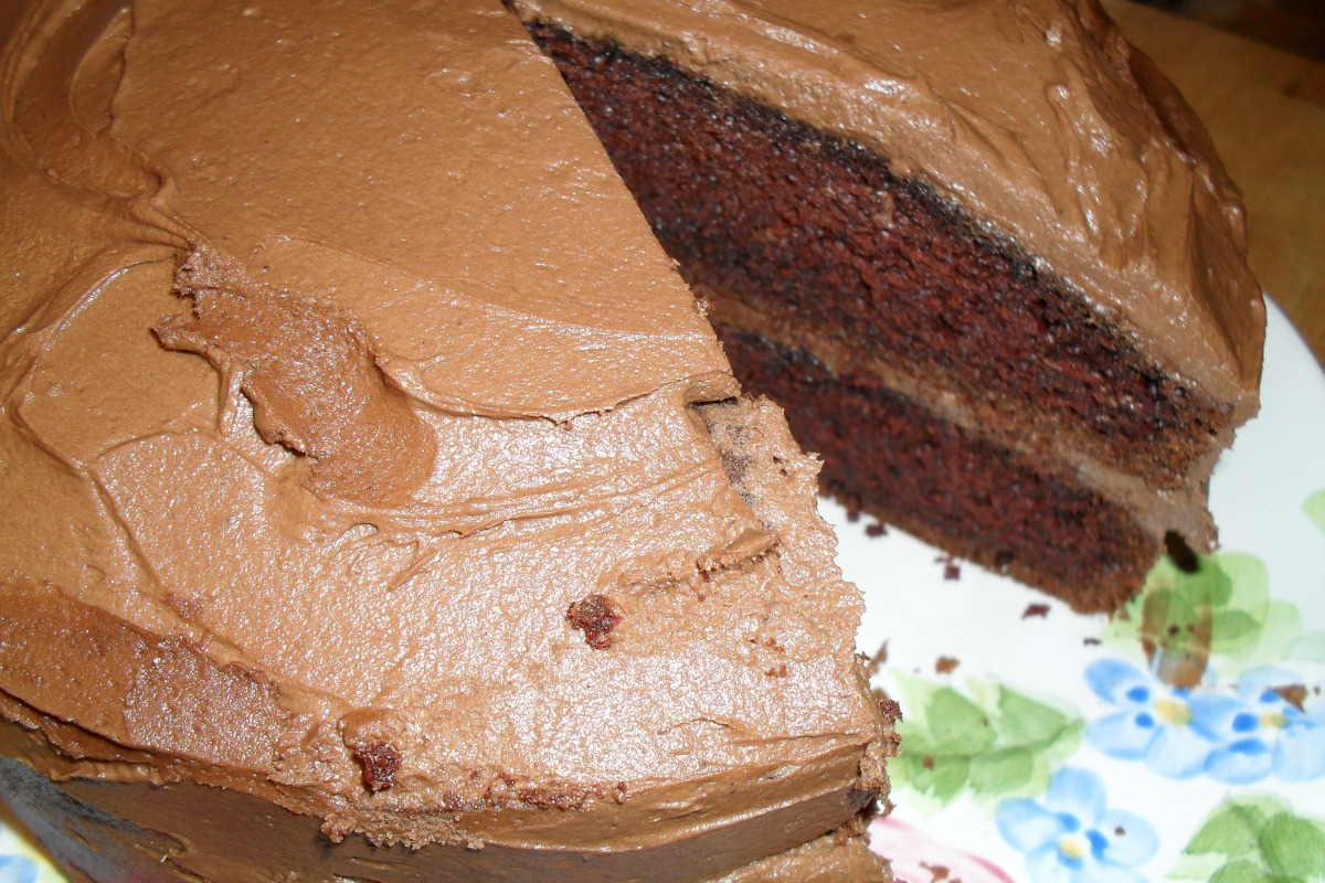 Fresh Hotel Retro Chocolate Cake