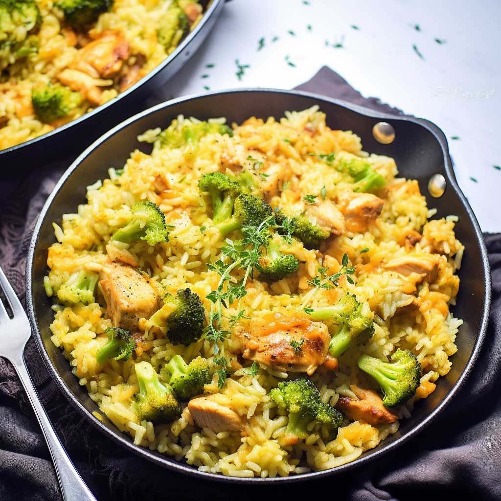 Nurse's Favorite Chicken & Rice Skillet