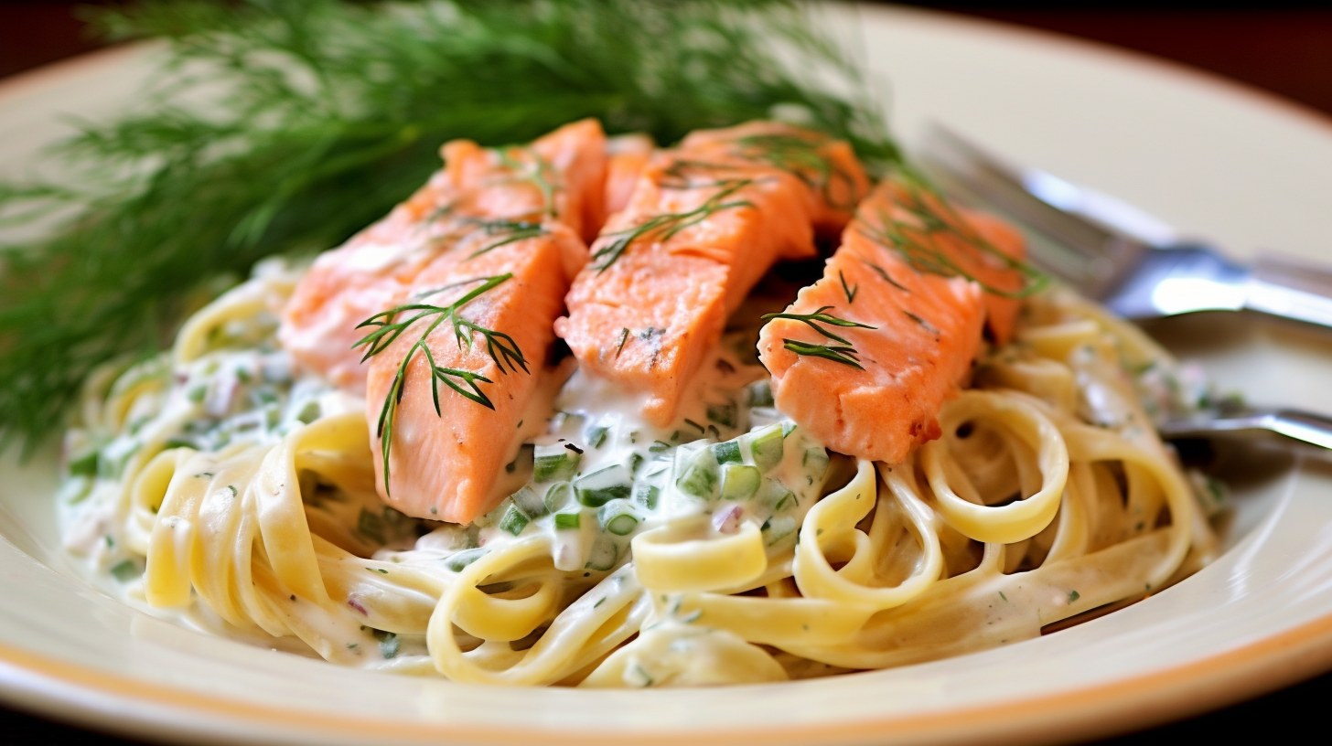 Copilot Pasta with Lemon-Dill Cream