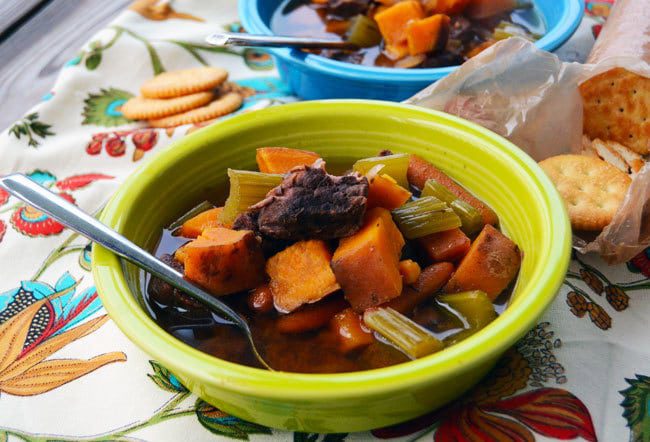Cardio-Boosting Sweet Potato & Beef Stew